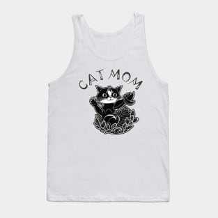 cat mom Tank Top